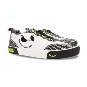 Nightmare Before Christmas Men's Low Top Laced Sneaker, Size 11.5, Medium Width